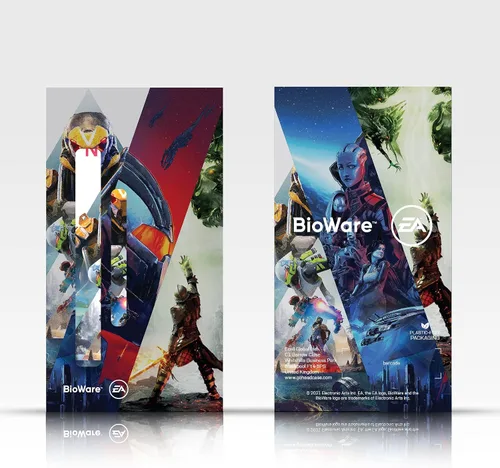 Vista 6 de Head Case Designs Funda de piel con licencia oficial de EA Bioware Mass Effect Cerberus Logo Graphics tipo cartera compatible con Apple iPhone 11