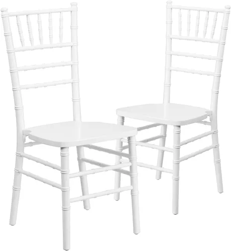 Vista 23 de Flash Furniture - Silla Chiavari de madera negra de la serie HERCULES
