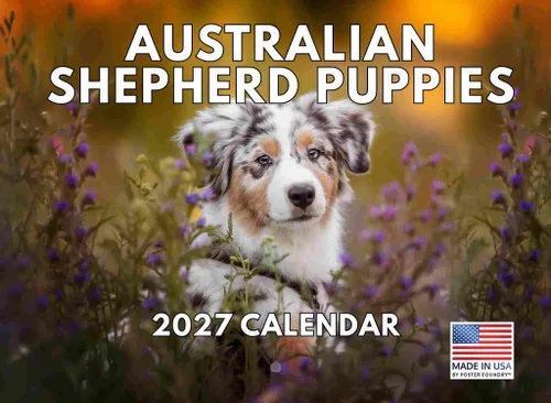 Vista 6 de Calendario mensual de pared Airedale Terrier Dog 2027