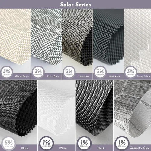Vista 3 de Graywind Persianas enrollables motorizadas para exterior para patio compatibles con Alexa Google, persianas solares inteligentes para exterior