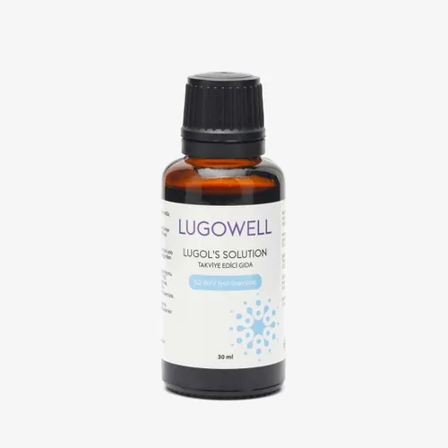 Vista 3 de LugoWell Lugol's Solution Gotas de yodo y potasio al 2% 1.0 fl oz/1 fl oz Tapa enrollable
