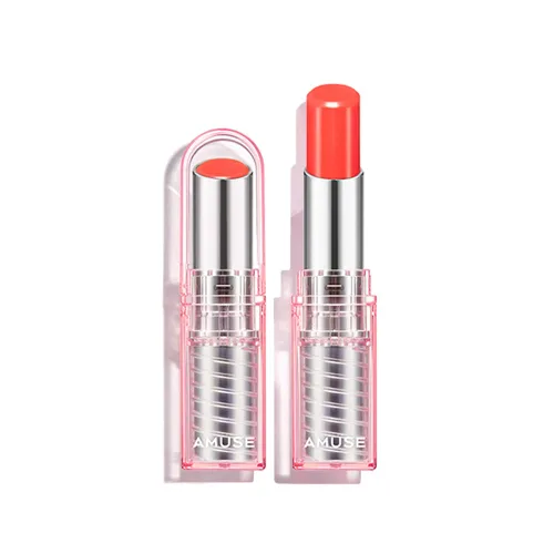 Vista 13 de Amuse SEOUL Dew Balm (01 BALLERINA) - Bálsamo labial tintado hidratante, brillo labial abundante y húmedo, hidratante hidratante, tinte