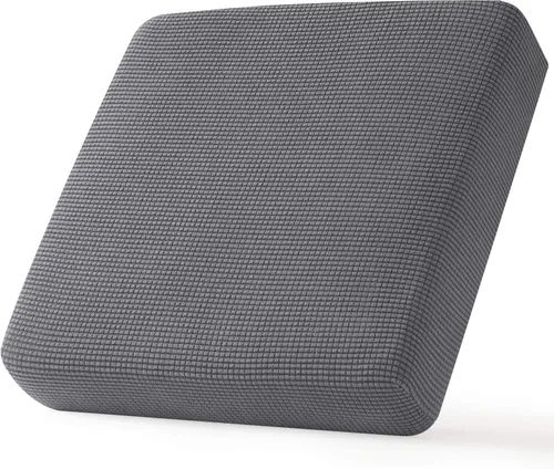 Vista 95 de CHUN YI - Funda elástica para cojín de sofá mediano, funda de asiento de sofá para mascotas, adecuada para sillón y sofá biplaza con tela lavable
