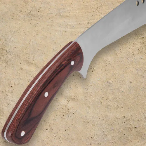 Vista 5 de Libro Revelador de Eli Machete Full Tang con funda