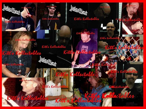 Vista 5 de Firmado Judas Priest Guitarra Autografiada Certificado Jsa Loa # Z59470