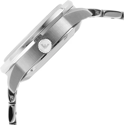 Vista 4 de Emporio Armani Men's Stainless Steel Watch with Chronograph or Three Hand Movement