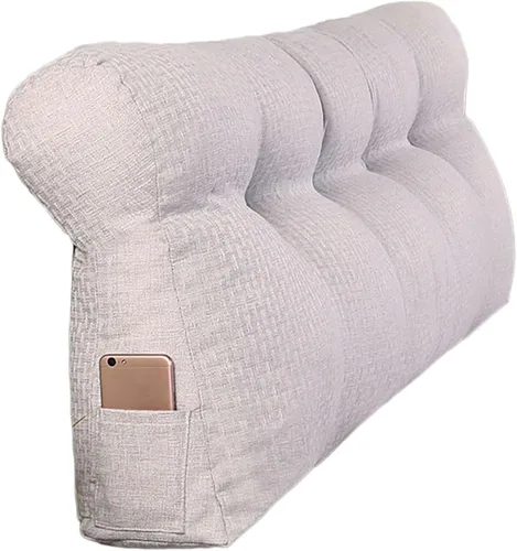 Vista 11 de Almohada de cuña triangular Soporte de posicionamiento Cojín de espalda de lectura Respaldo Soporte de posicionamiento Almohada Almohada de Cabecero