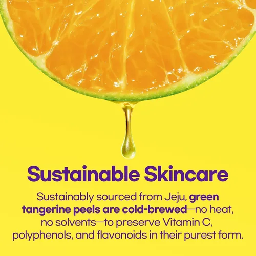 Vista 6 de Mascarilla de arcilla con vitamina C, mascarilla hidratante e iluminadora, arcilla natural fermentada, caolín y BHA, mandarina verde reciclada, 2.8