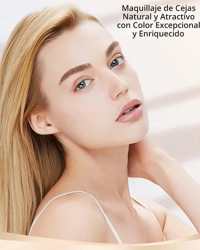 Vista 2 de Gel para cejas impermeable teñido, maquillaje líquido de larga duración a prueba de manchas, pegamento teñido para cejas, relleno para cejas