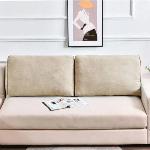 Vista 2 de Almohada triangular para sofá cama, almohada triangular cómoda para cabecera y respaldo de lectura, cojín de soporte lumbar para cuello y espalda
