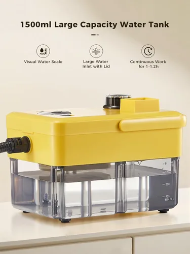 Vista 8 de Limpiador de vapor de mano, vapor de alta presión de 2500 W