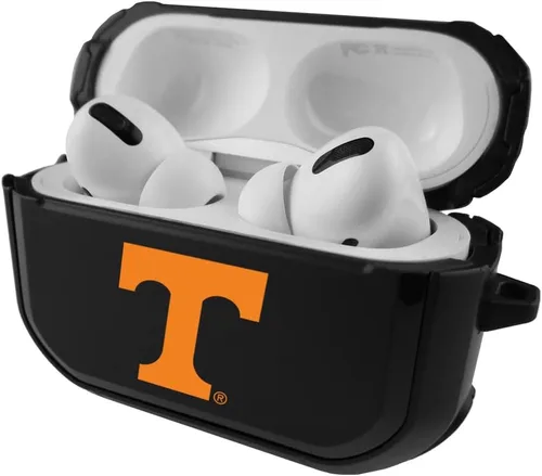 Vista 11 de Funda negra duradera para Apple AirPods Pro (1ª/2ª generación) con mosquetón - Alabama Crimson Tide