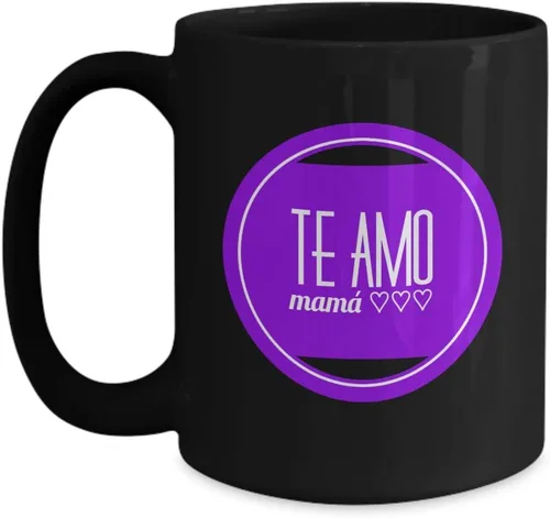 Vista 3 de Taza de Café Regalo Para Mama Vaso, taza de café divertidas, tazas personalizadas, taza de café inspiradoras, taza con mensajes positivos.