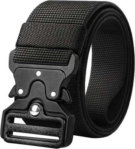 Vista 26 de TECEUM Tactical Belt – Heavy-Duty & Quick Release – Military, Work, Rigger, Duty & Utility Belt for Men