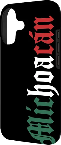 Vista 2 de Michoacan - Funda para iPhone 17 (diseño de bandera mexicana)