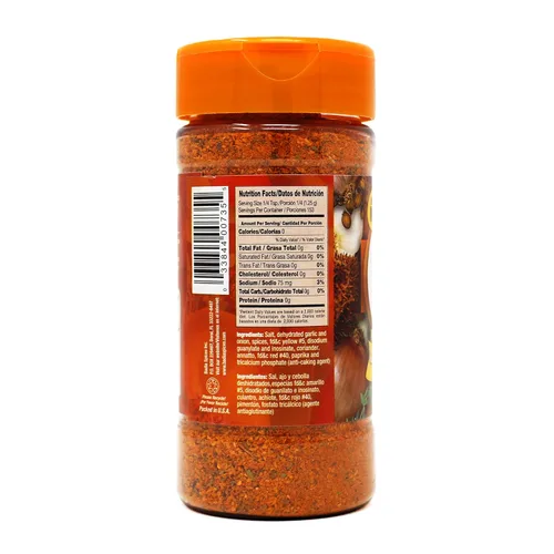 Vista 2 de Badia Sazon Tropical con cilantro y anatto, 6.75 onzas (paquete de 6) - Sin MSG, auténticos sabores latinos y caribeños