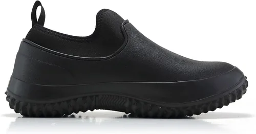 Vista 6 de Zapatos de chef impermeables antideslizantes para hombre, zapatos de cocina para servicio de alimentos, zapatos de jardín ligeros para acampar