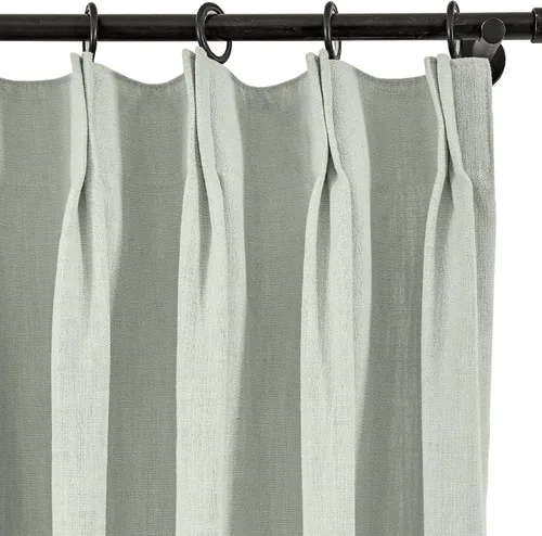 Vista 196 de Frelement Cortinas plisadas de lino de algodón de 100 pulgadas de ancho y 102 pulgadas de largo, cortinas con reducción de ruido para sala