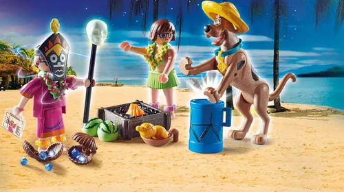 Vista 2 de Playmobil Scooby-DOO! Aventura con Hechicero