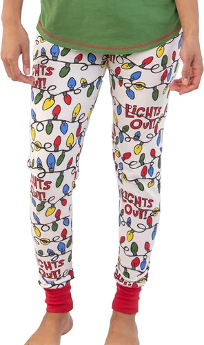 Vista 26 de Lazy One Leggings y camisetas para mujer, pijamas separados, ropa de descanso acogedora para mujer Leggings de pijama para mujer Bear Hug Rosa-Rojo