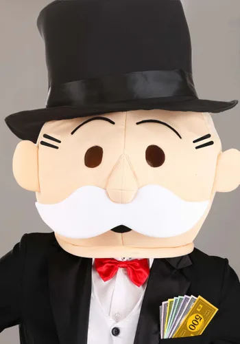 Vista 6 de Disfraz de Hombre Mr. Monopoly para Hombre Multicolor