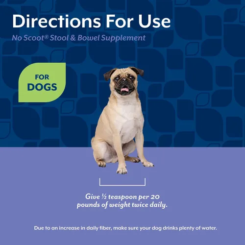 Vista 6 de NaturVet - No Scoot para perros - Plus calabaza - Apoya la salud de las glándulas anales y función intestinal - Mejorado con pulpa de remolacha