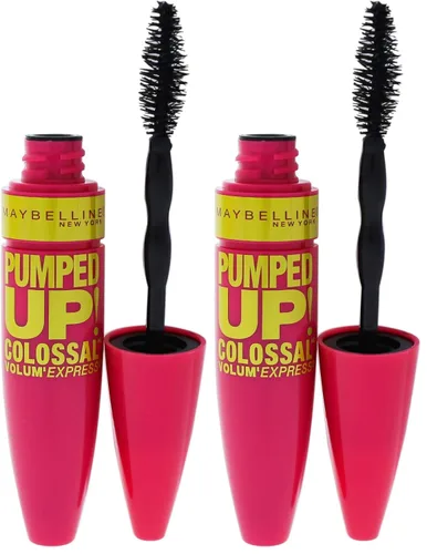 Vista 8 de Máscara de pestañas lavable Maybelline New York, Glam Negro