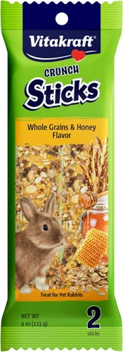 Vista 11 de Vitakraft Palitos de Golosinas para Conejos - Albaricoque y Cereza - 3.5 Oz