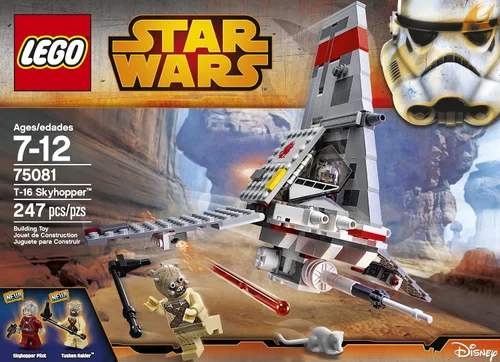 Vista 2 de Juguete de Star Wars T-16 Skyhopper de Lego