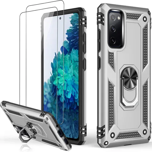 Vista 14 de LUMARKE Funda para Galaxy S8, pasa 16 pies, probada contra caídas con soporte de anillo magnético, compatible con soporte de montaje de automóvil