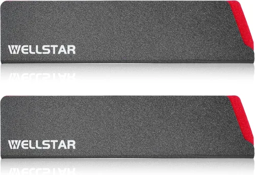 Vista 15 de WELLSTAR - Juego de protectores de filo de cuchillo, 11 piezas de fundas universales para cuchillas, fundas protectoras de cuchillas de ABS libres