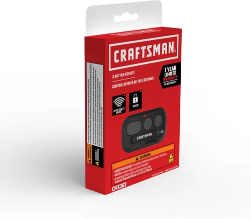 Vista 3 de Craftsman Control remoto para puerta de garaje con visera de 3 botones