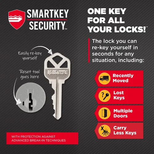 Vista 8 de Kwikset Halo - Cerradura inteligente Wi-Fi, cerradura de puerta sin llave con cerrojo, desbloqueo automático por geocerca, certificación grado AAA