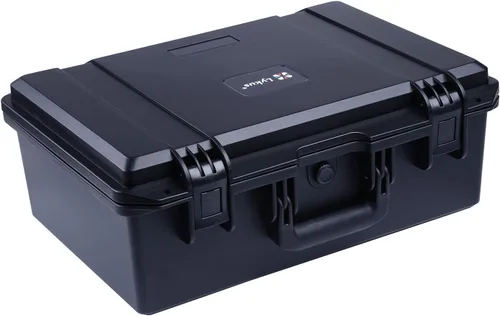 Vista 11 de Lykus HC-3020 - Funda rígida impermeable con inserto de espuma personalizable, tamaño interior de 11.81 x 7.87 x 7.87 pulgadas, adecuada