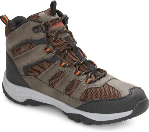 Vista 2 de Khombu Botas de senderismo impermeables Windrip para hombre, diseño resistente y robusto