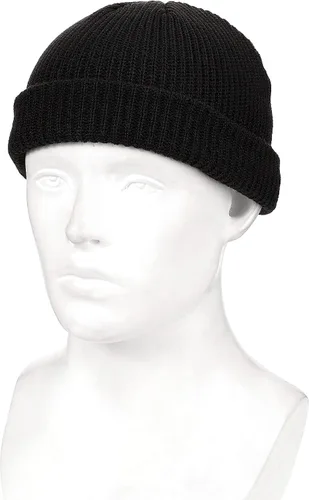 Vista 3 de SATINIOR 2 Pieces Winter Short Fisherman Beanie Hat Trawler Beanie Watch Hat Edge Skullcap for Men