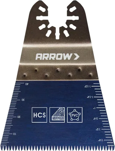 Vista 5 de Arrow OSC103-1 Hoja oscilante de madera dura japonesa para madera dura, madera, PVC, paneles de yeso, universal, se adapta a la mayoría