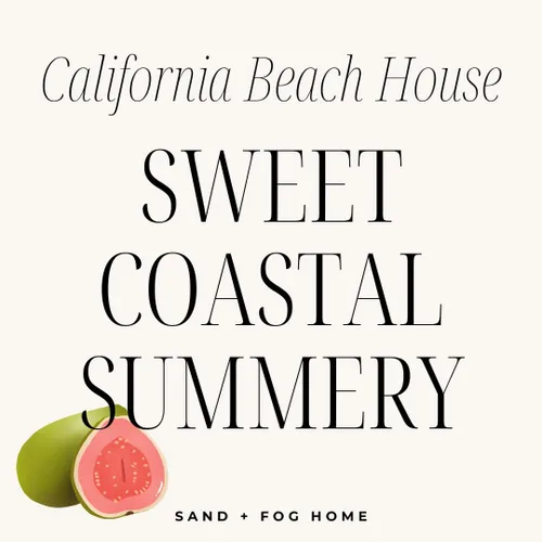 Vista 5 de Sand + Fog Vela perfumada – California Beach House – Aromas y tamaños adicionales – Mecha 100% algodón sin plomo – Velas de lujo para ambientar