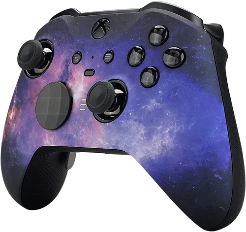 Vista 3 de 7 Watts Elite Series 2 Controller Modded - Custom Pro Rapid Fire Mod - for Xbox One Series X S Wireless Wired PC Gaming - Nebula Galaxy