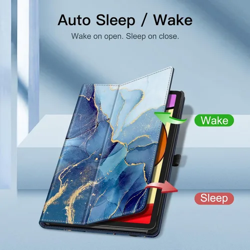 Vista 3 de Fintie Funda tipo libro para Amazon Fire Max 11 (13ª generación, versión 2023) – Funda plegable de piel vegana de primera calidad para tablet Fire