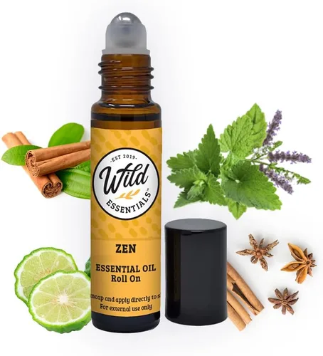 Vista 9 de Aceite esencial para dejar de fumar Roll On 0.3 fl oz Ayuda para rodillos de aromaterapia de jojoba Quit smoking essential oil roll on with