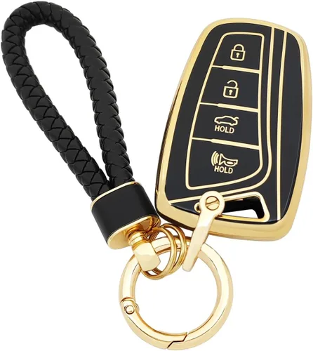 Vista 53 de Funda para Llavero de Coche Llavero Funda de Llave de TPU Suave Carcasa de Protección Portallaves Accesorios