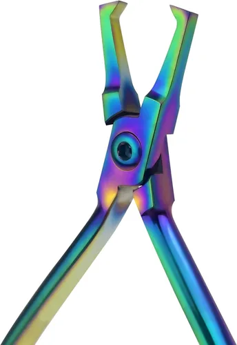 Vista 3 de Alicates de extracción de soporte, arco iris, kit de herramientas de bricolaje eficiente para removedor de soporte de acero inoxidable duradero