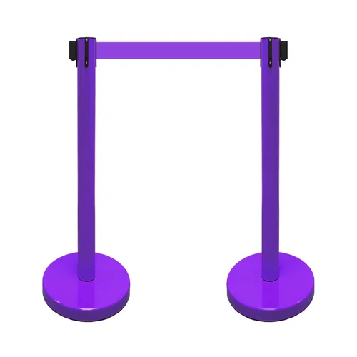 Vista 31 de VIP Crowd Control - Juego de barreras de seguridad con cinturones retráctiles, 91 cm de altura, cinturón de 198 cm y soporte de pared Cinturón