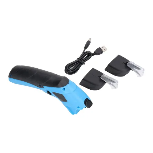 Vista 5 de Tijeras eléctricas Tijeras eléctricas de tela, tijeras eléctricas inalámbricas, tijeras recargables para cortar tela, cuero, alfombras y cartón