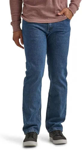Vista 11 de Wrangler Authentics - Jeans clásicos de ajuste regular con 5 bolsillos Flex para hombre