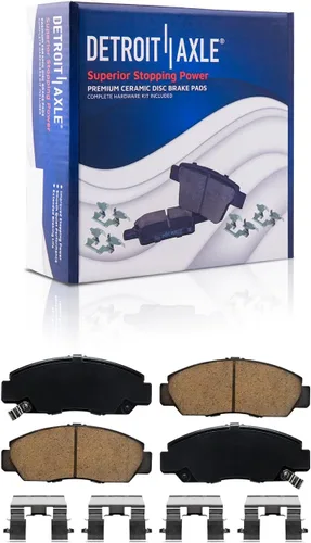 Vista 122 de Detroit Axle - Pastillas de Freno Traseras de Cerámica Izquierda Reemplazo de Pinza para Silverado Sierra Suburban 1500 Tahoe Yukon Escalade ESV EXT