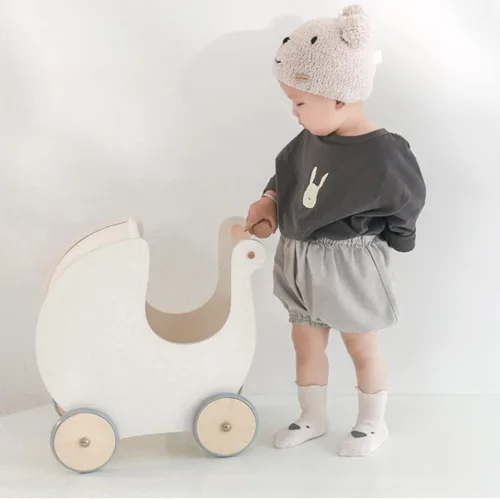 Vista 5 de Tatibana Calcetines antideslizantes para bebé, 5 pares de calcetines antideslizantes para niños pequeños, calcetines de dibujos animados para bebés