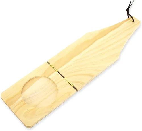 Vista 2 de Uniware Tostonera pequeña de madera para pasta (15 x 4 pulgadas)