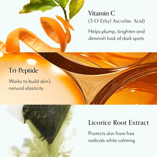 Vista 4 de Bliss Vitamina C Brighten Up Hidratante + Dúo de Suero - Iluminador e Hidratante - Humedad durante todo el día, uso diario - Limpio - Vegano y libre